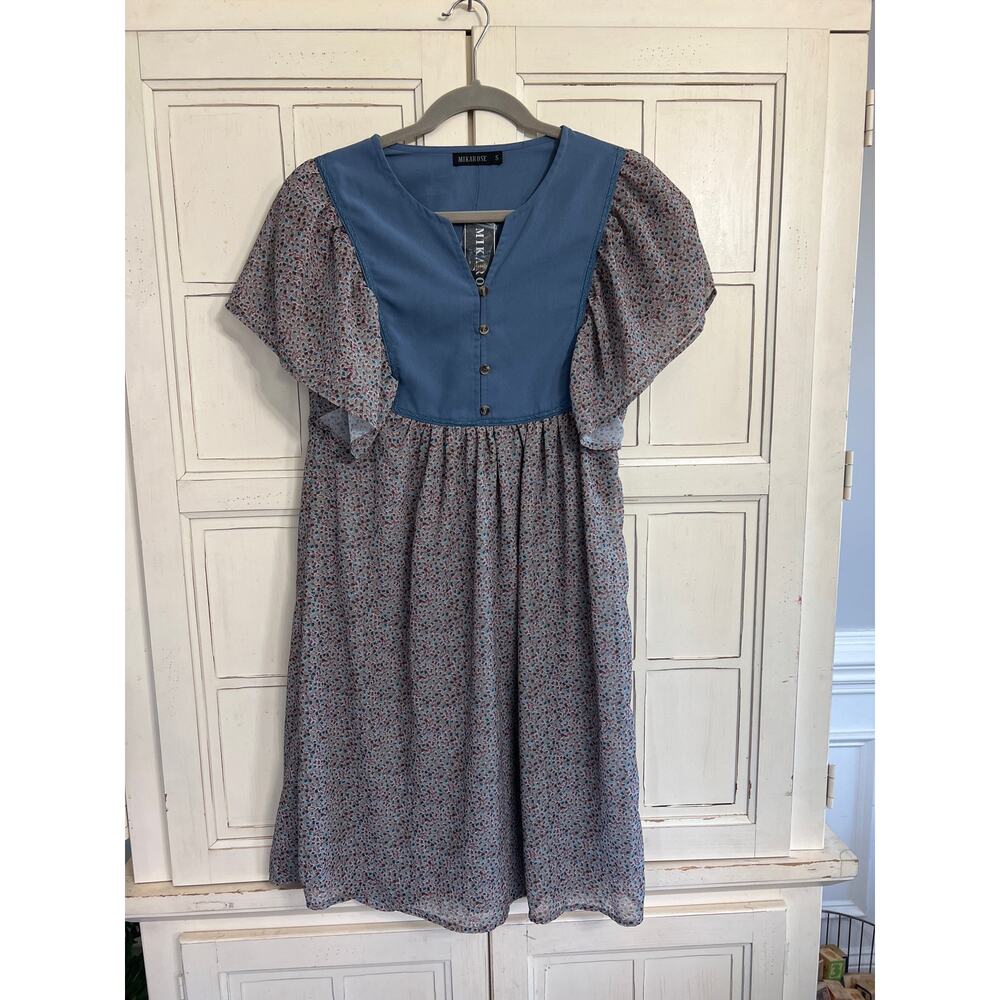 NWT Mikarose size small floral dress